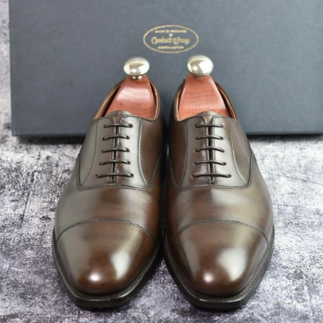 【美品】クロケット&ジョーンズ　オードリー　6D　ダークブラウンアンティーク