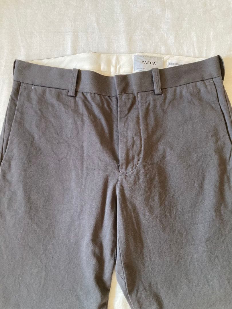 Yaeca スタンダード　チノパン　チャコールグレー　Dice&Dice別注