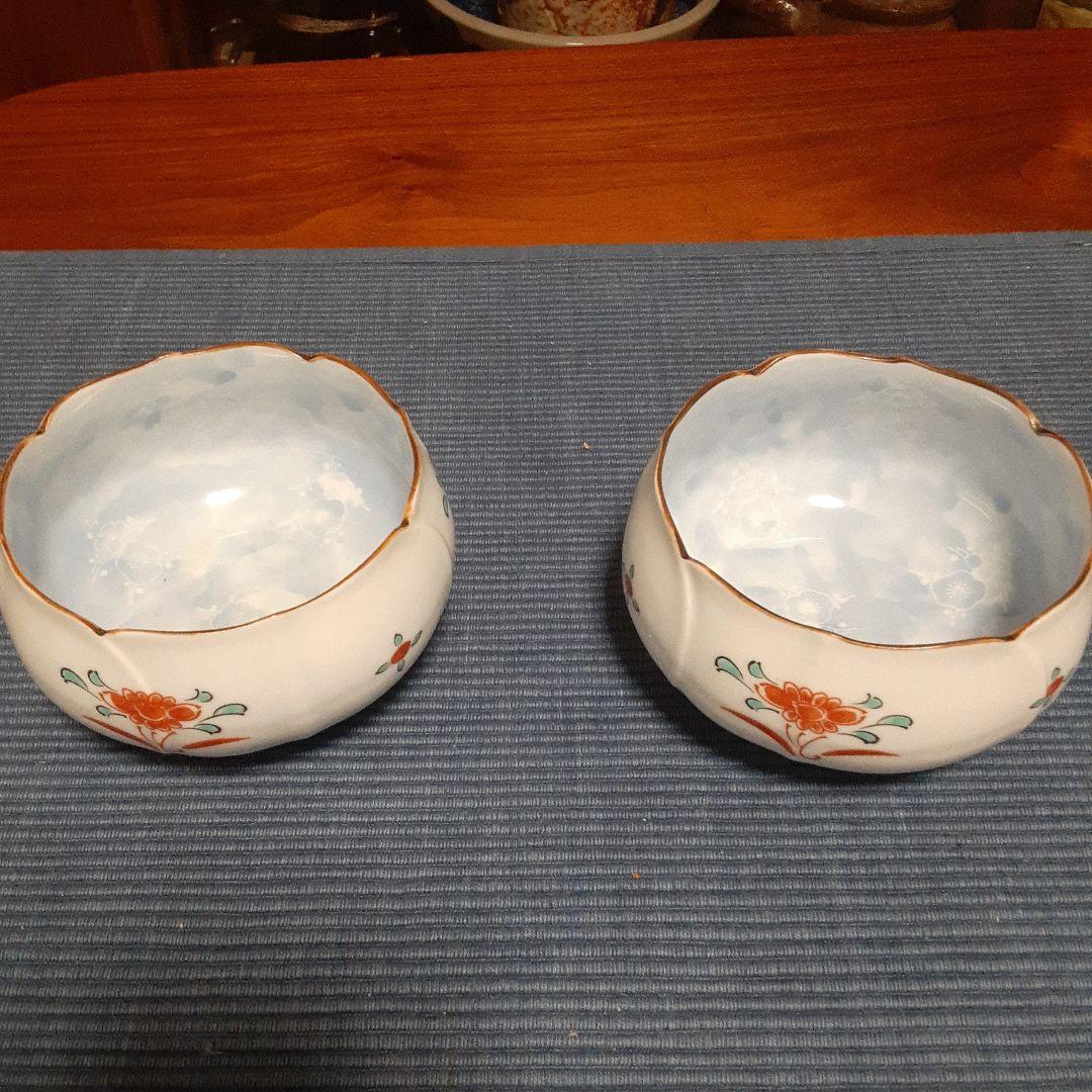 新春割引！断捨離品全部纏めて！有田焼椀5個、五角系小鉢5個、丸小鉢2個、中皿2枚