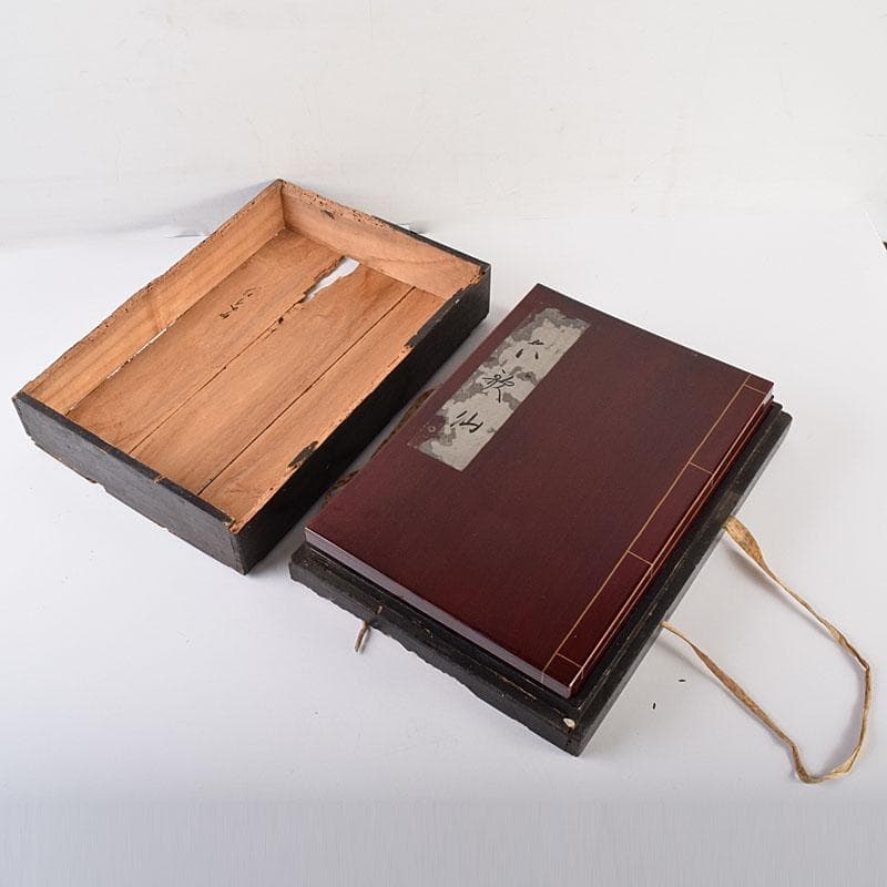 漆塗　金蒔絵　六歌仙　盃　6客　時代箱　二重箱　M　6979