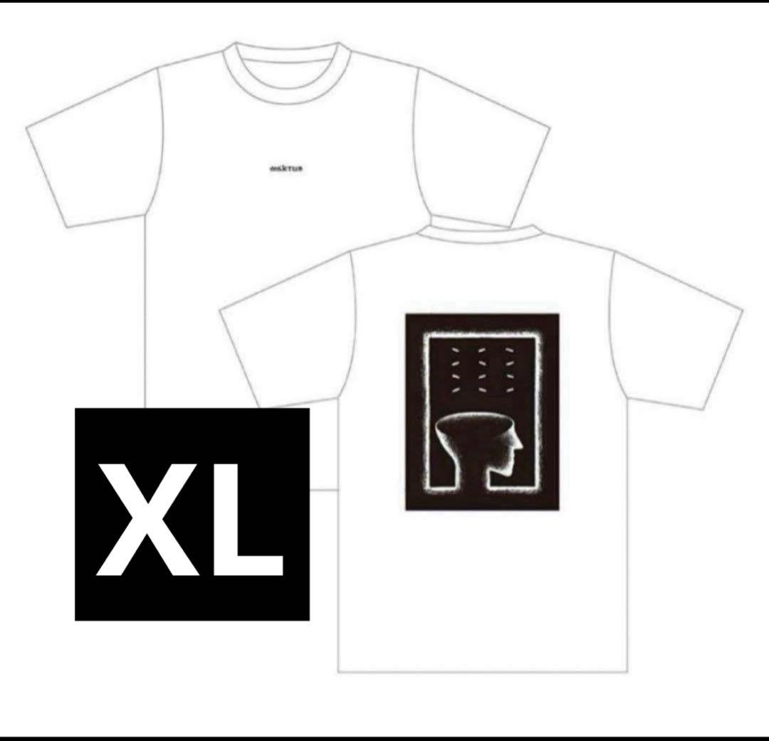 【新品未開封】maktub ロゴ Tシャツ XL 白　JJJ