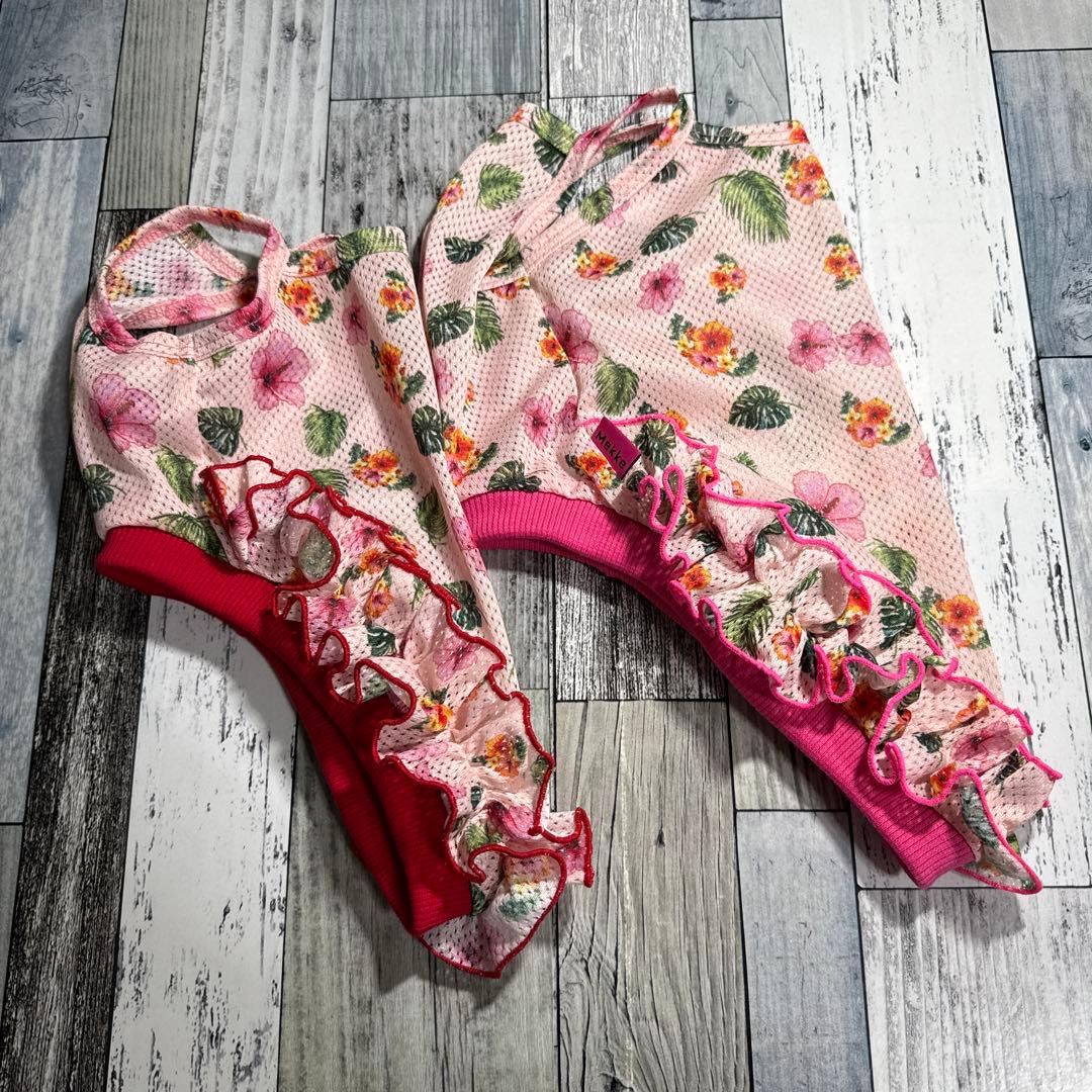 【花】犬服タンクトップ