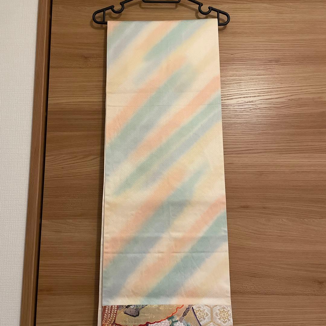 り*ん様 金色の花柄 帯　中古品