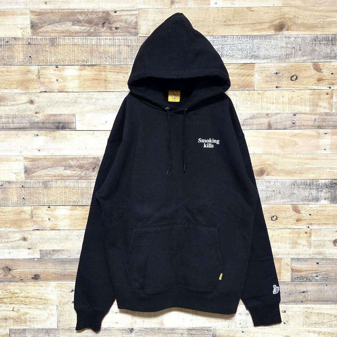 【美品XL】FR2 エフアールツー パーカー 肉厚生地 天使 エンジェル バック