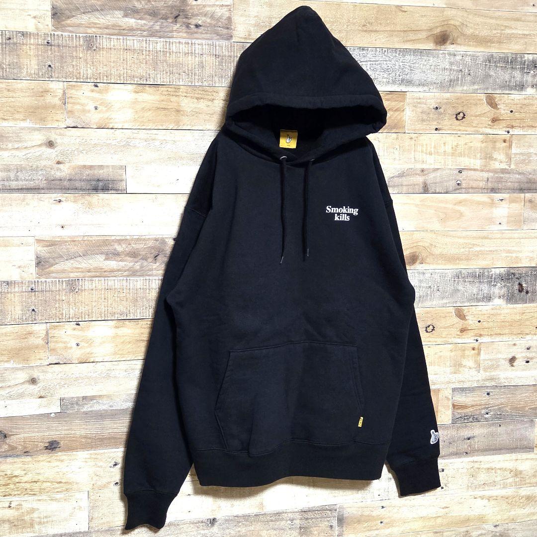 【美品XL】FR2 エフアールツー パーカー 肉厚生地 天使 エンジェル バック