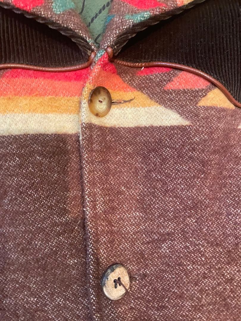 希少・レア CHIPIE フィールドジャケット ブルゾン L ネイティブ柄