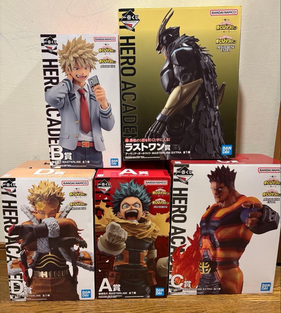 僕のヒーローアカデミア 紡ぐ力　フィギュア 5体セット