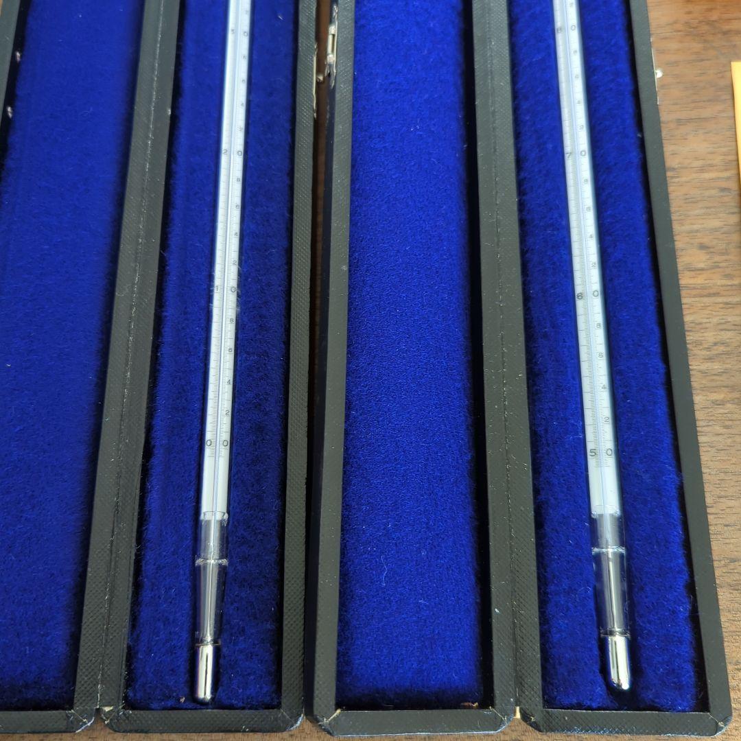 新日本計測株式会社製 二重管標準温度計 中型 2本 0〜50℃ 50〜100℃