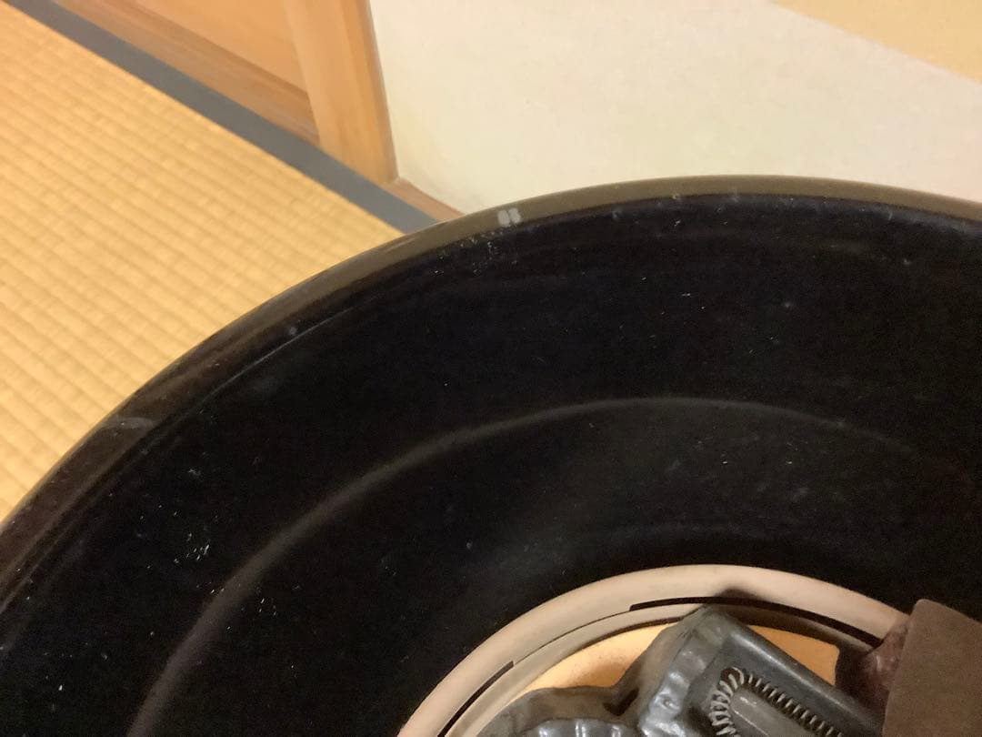 茶道具　紅鉢　野々田電熱器敷板セット