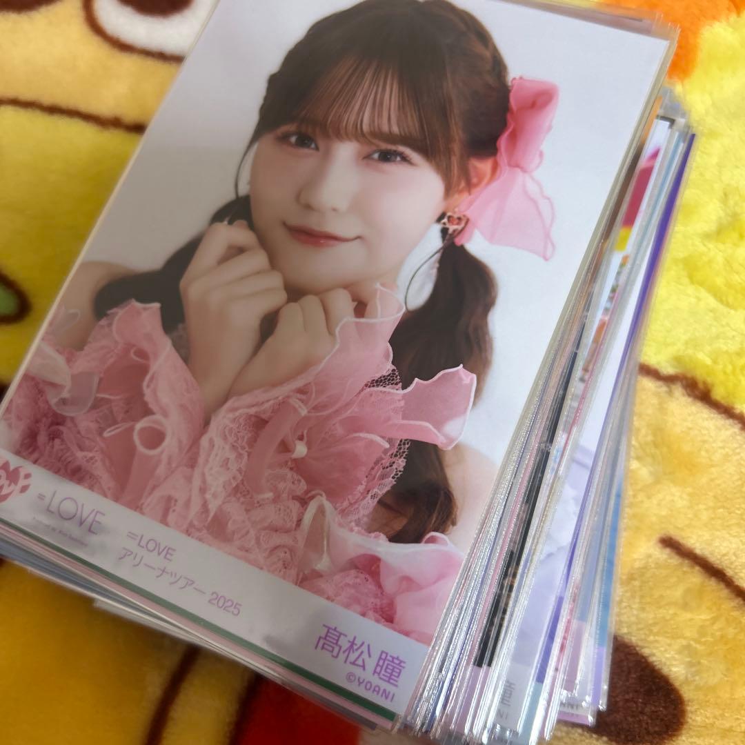 イコラブ 髙松瞳 まとめ売り 生写真 コンプ セミコンプ