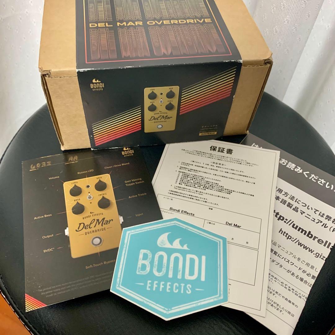 ギター Bondi Effects Del Mar Overdrive Reissue