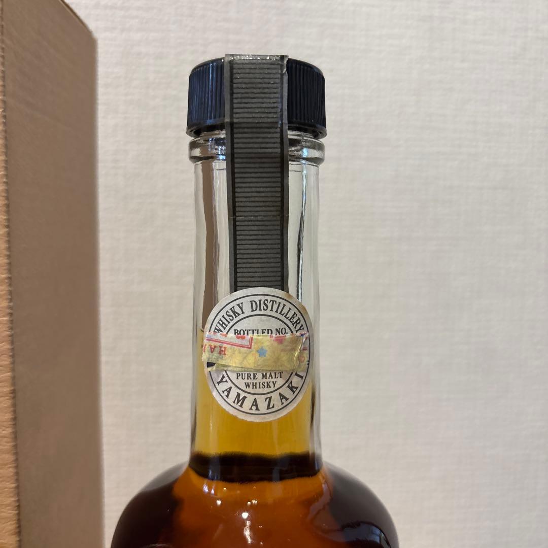 サントリーピュアモルトウイスキー　山崎蒸溜所　樽出原酒10年　箱付き　未開封