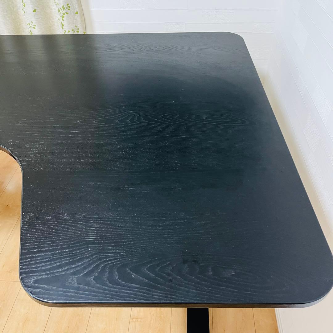 IKEA Bekant 電動　昇降式デスク　Ｌ字　コーナーデスク　黒