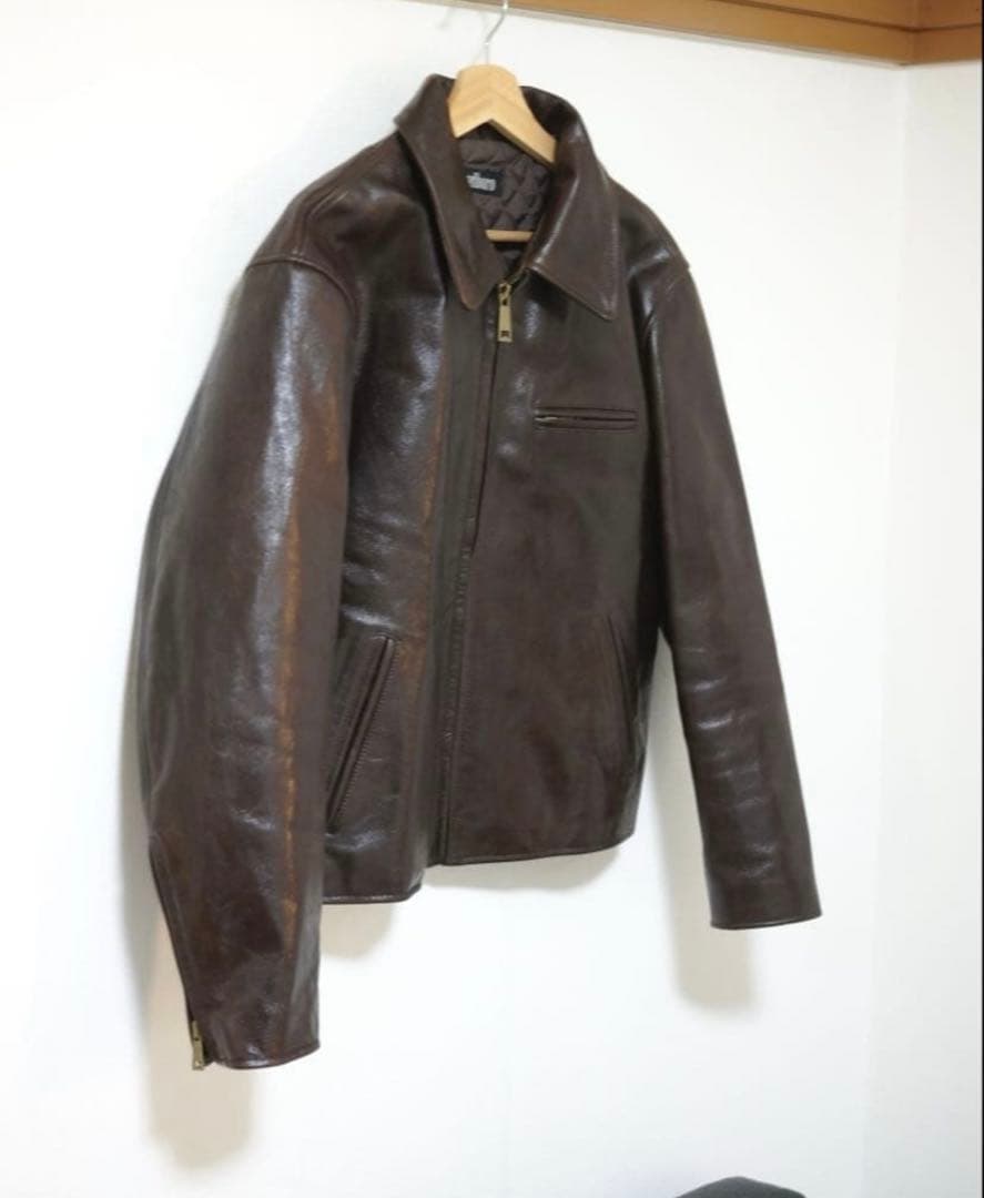 Marlboro leather mini jacket マールボロ