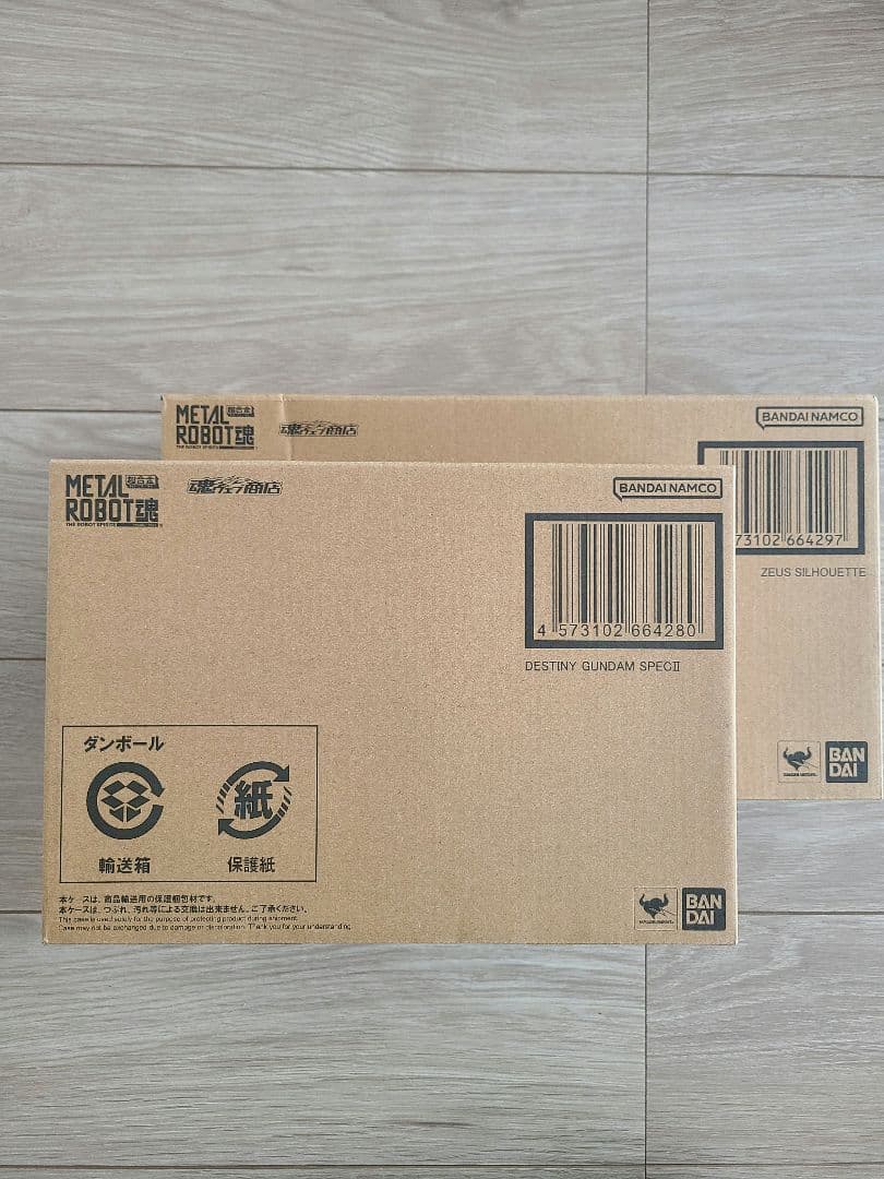 未開封 メタルロボット魂 デスティニーガンダムSpecII・ゼウスシルエット