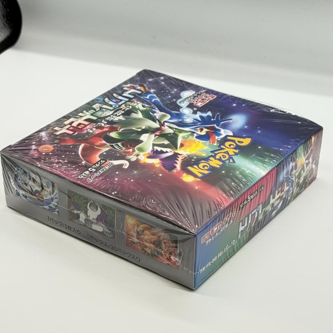新品・未開封 ポケモンカードゲーム トリプレットビート　1BOX シュリンク付き