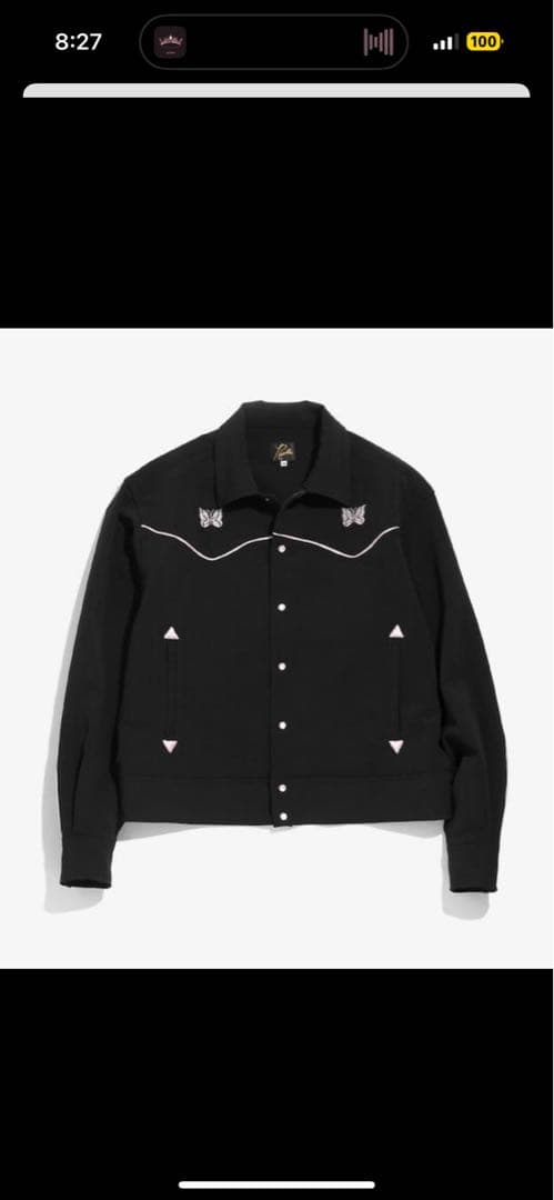 ジャケット・アウター Needles 22ss Piping Cowboy Jacket