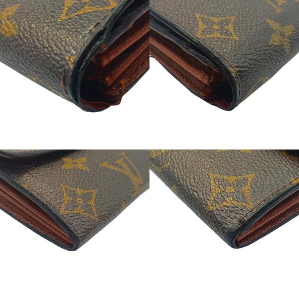 ルイヴィトン 長財布 モノグラム ポルトフォイユ サラ 二つ折り財布　0044