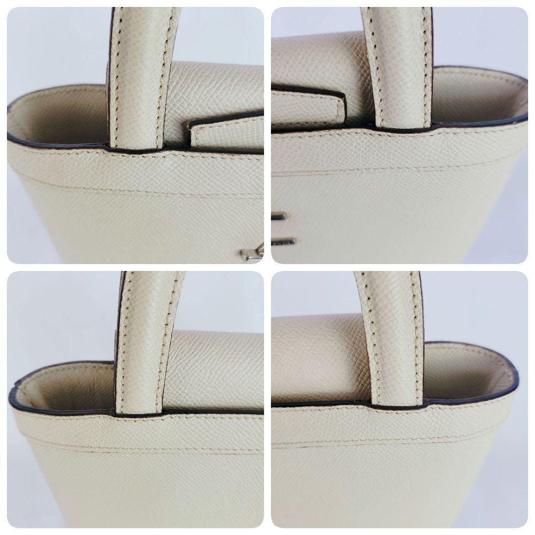 ETRO 2way ショルダー ハンドバッグ ベージュ系