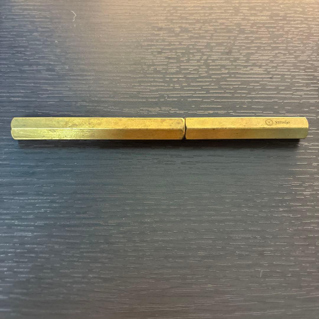 ワイスタジオ y studio ローラーボール　真鍮