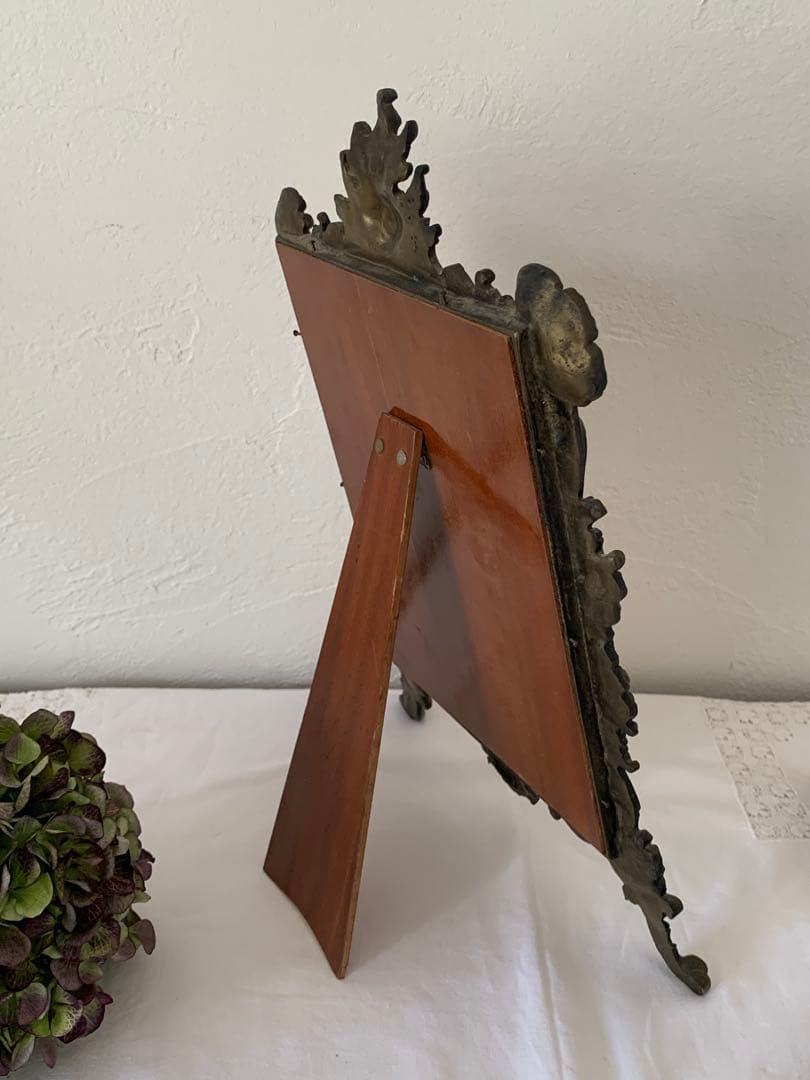 フランス　蚤の市　フレーム　デコラティブ　ブロカント