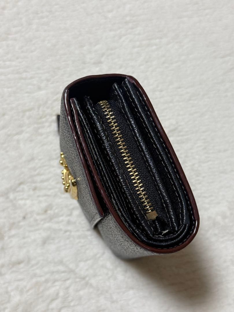 Vivienne Westwood ブラック三つ折り財布 美品