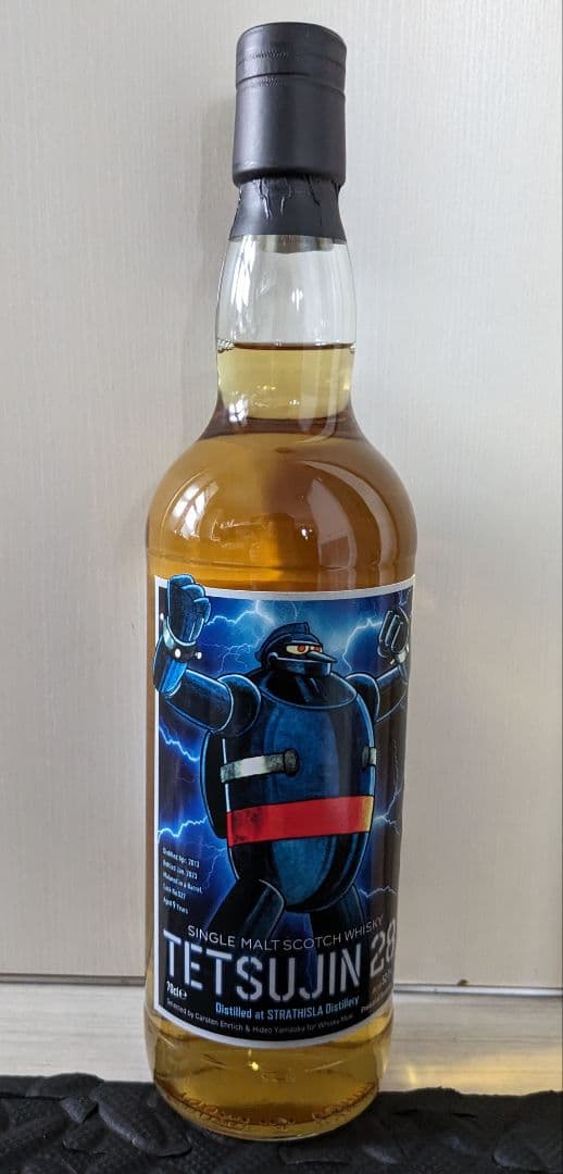 【新品未開封】鉄人28号 ストラスアイラ2013 限定ボトル ウイスキーミュウ