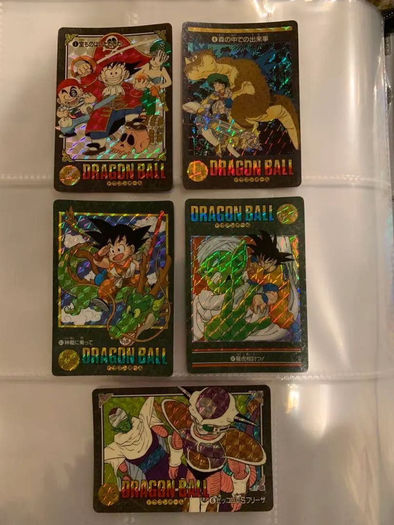 美品　カードダス　ドラゴンボール　ビジュアルアドベンチャー