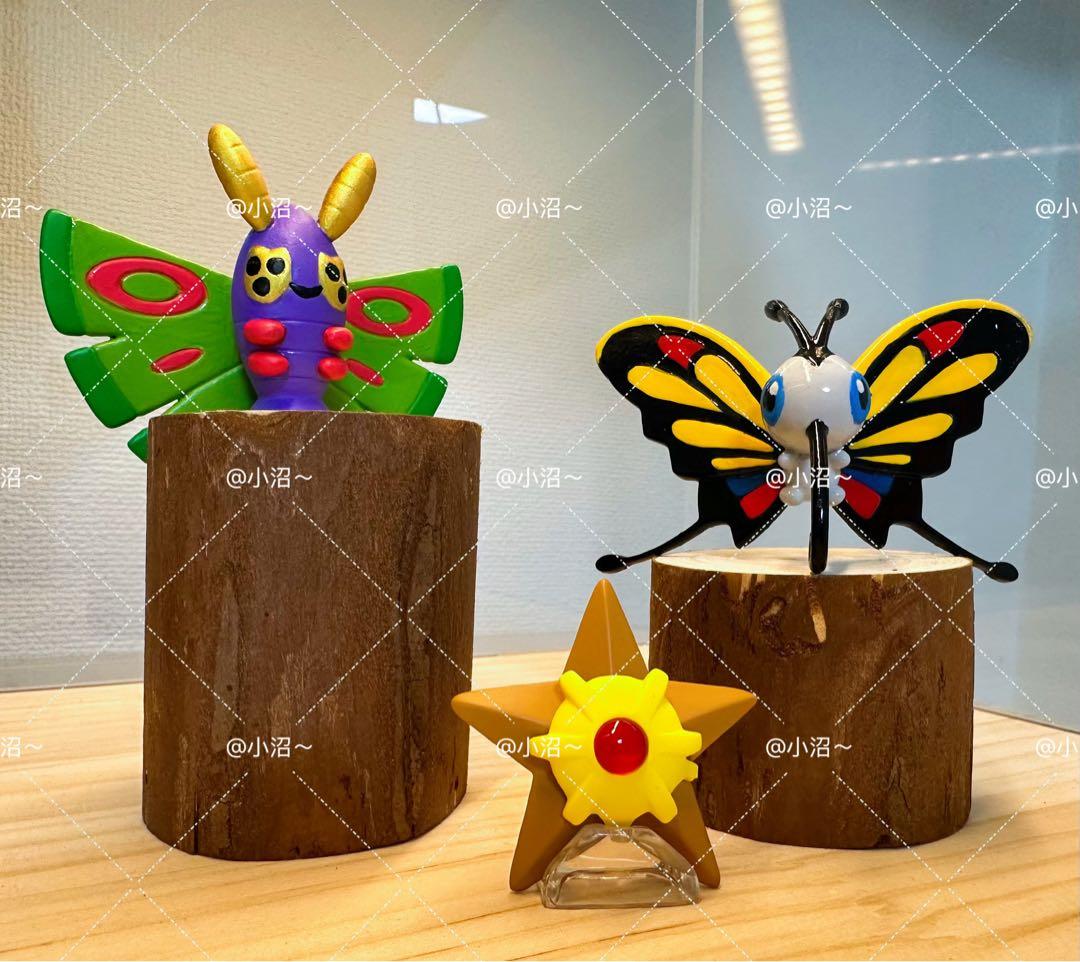 ポケモンスケールワールド　ドクケイル、アゲハント 1/20サイズ 台座付き
