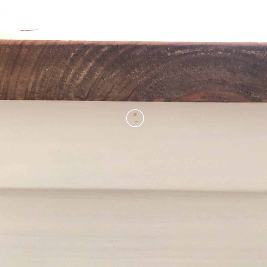 ハンドメイド　ナチュラル　デスク　机　木製　ホワイト　インテリア　勉強机　学習机