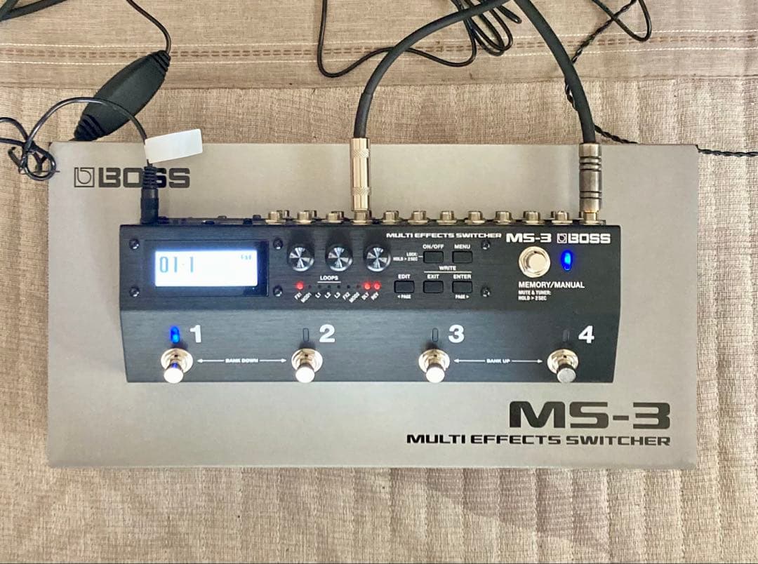 た*と様 BOSS MS-3 マルチエフェクトスイッチャー