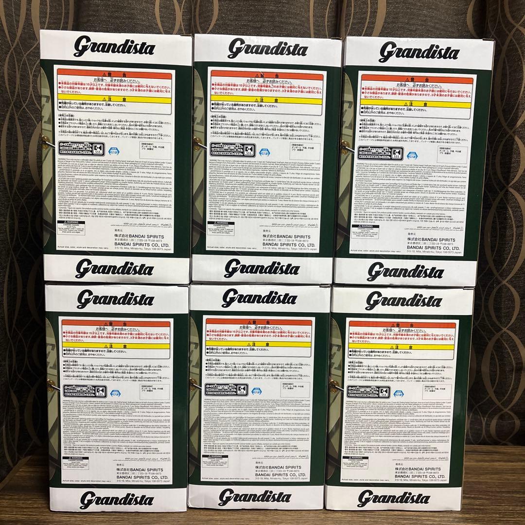 ワンピース Grandista グランディスタ ロロノア ゾロ フィギュア 6個