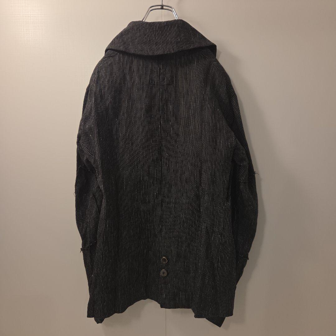 GREG LAUREN The DB DICKENS リネンジャケット 1 黒