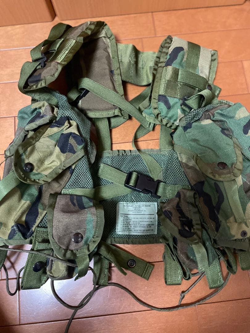 実物　米軍　タクティカルベストVEST ENHANCED TACTICAL