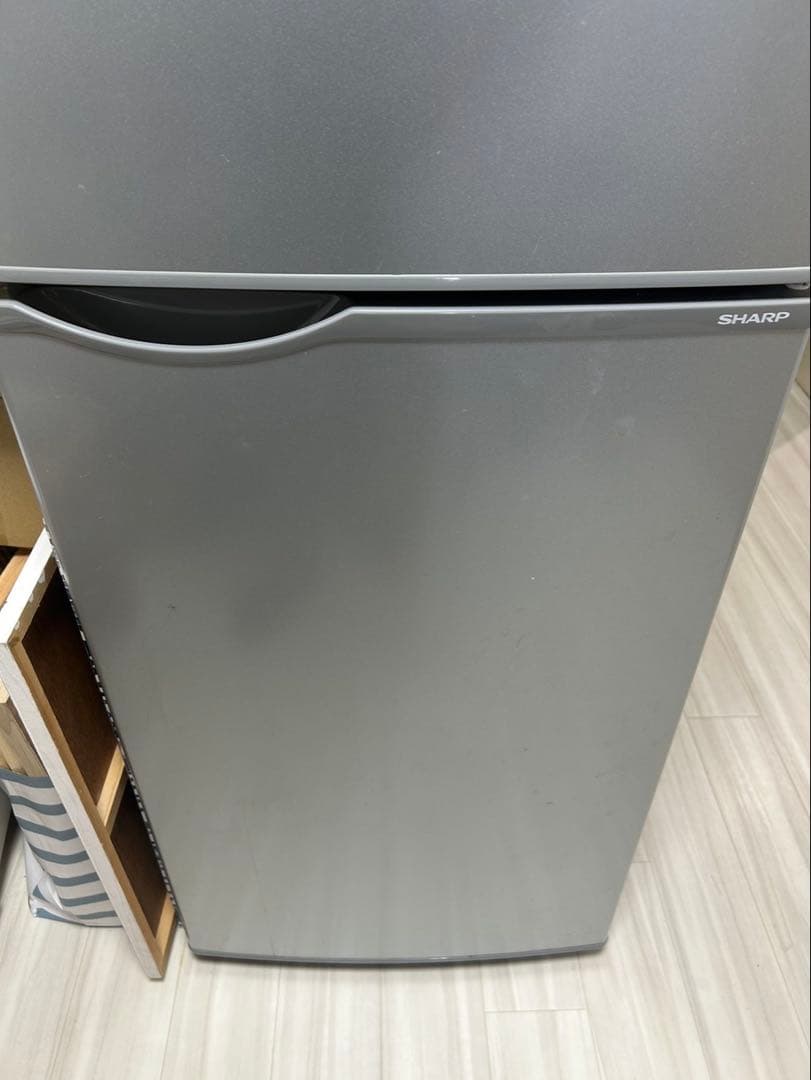 SHARP ノンフロン冷凍冷蔵庫　SJ-H12B-S 2017年製