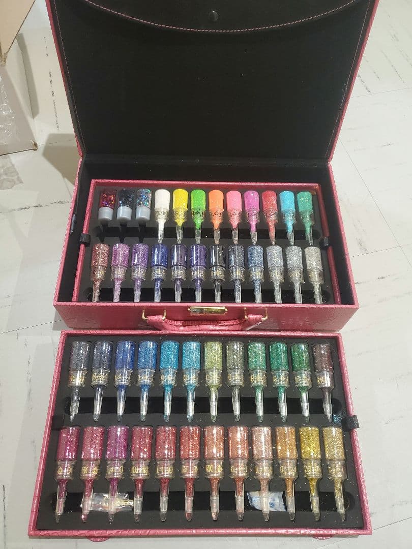 【希少プロセット48色】ボディージュエリー/ダイアモンドタトゥー/スキンアート