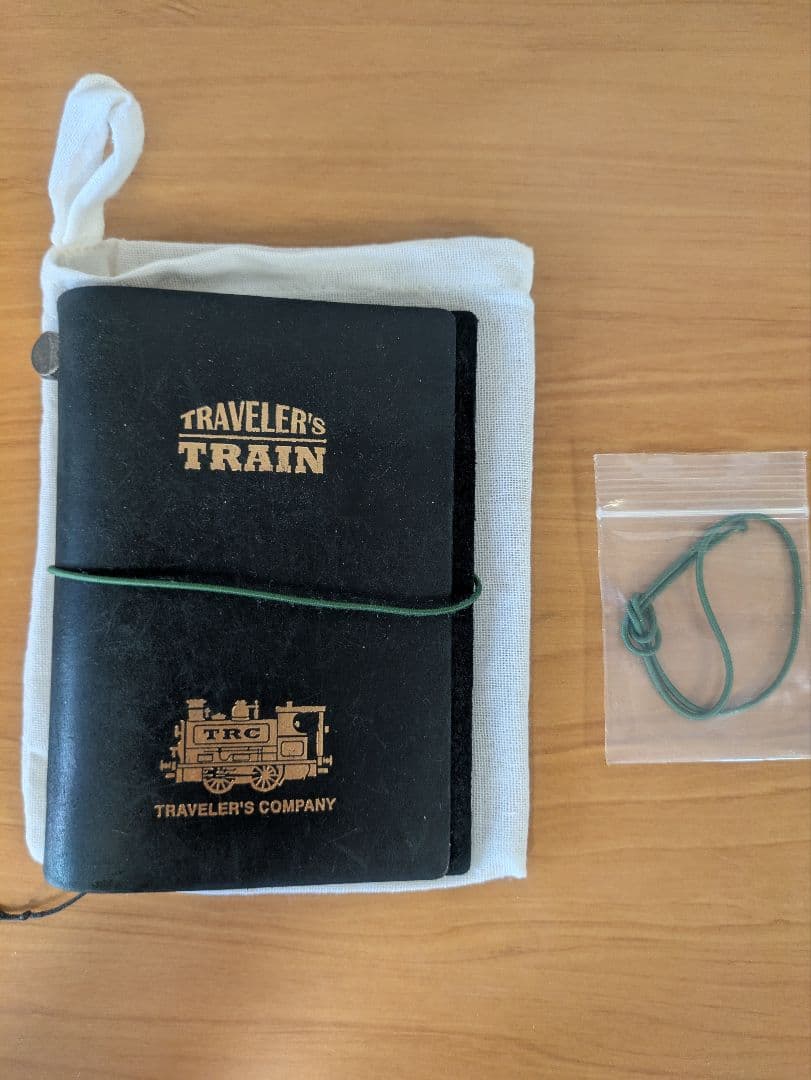 トラベラーズノート 限定 トレイン パスポートサイズ本体