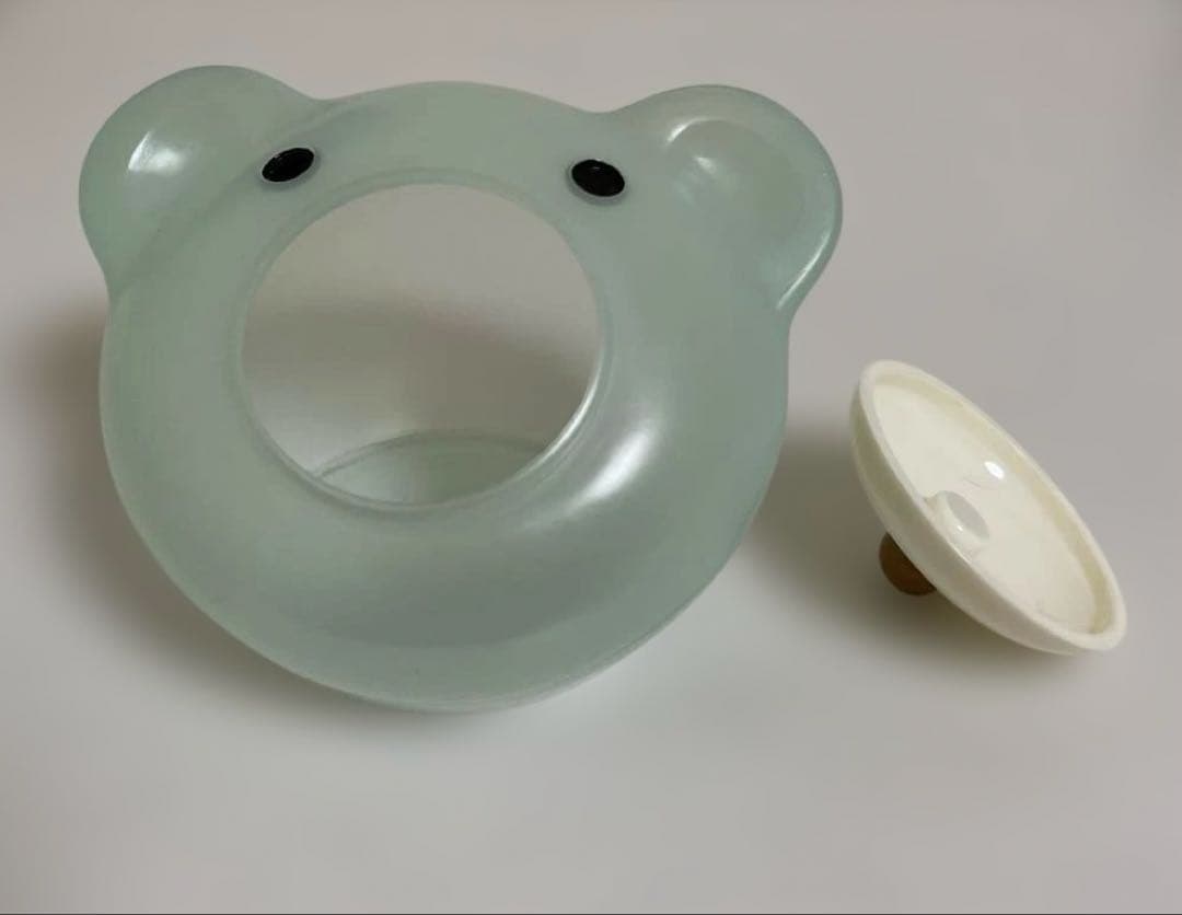 【匿名配送】クマ　キャンディポット　小物入れ　レトロ　レア☆