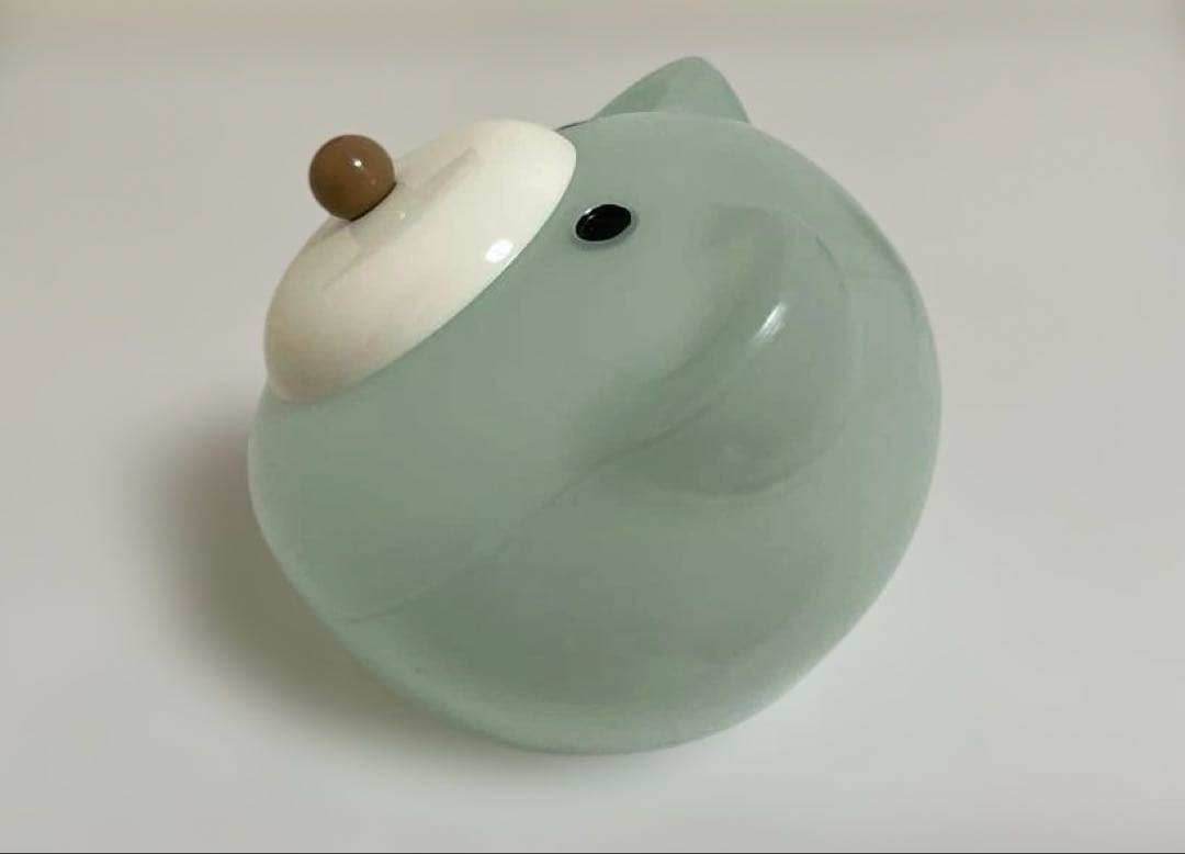 【匿名配送】クマ　キャンディポット　小物入れ　レトロ　レア☆