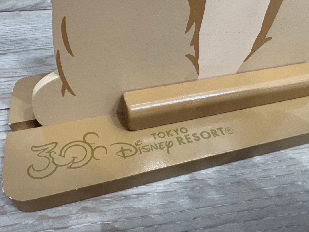 ディズニー30周年 ダッフィー＆シェリーメイ 木製ウッドボード 刻印有