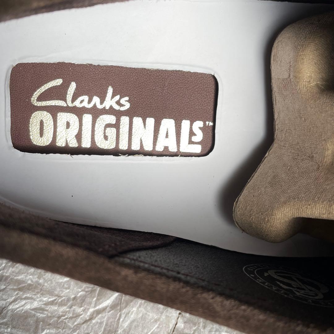 【新品】 Clarks Originals クラークス ワラビー ダークブラウン
