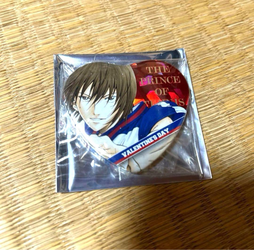 テニスの王子様　バレンタイン　ホロ缶バッジ 不二周助