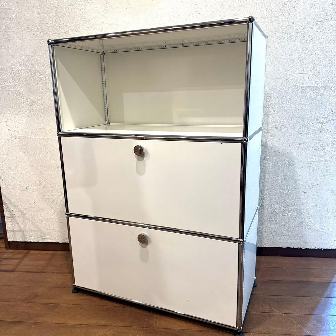 【flairmistさま専用】USM Haller キャビネット ホワイト 3段