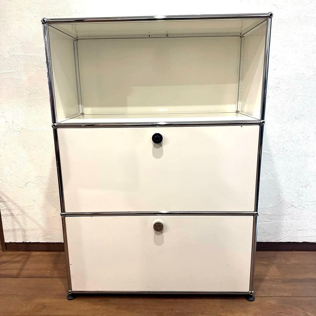 【flairmistさま専用】USM Haller キャビネット ホワイト 3段