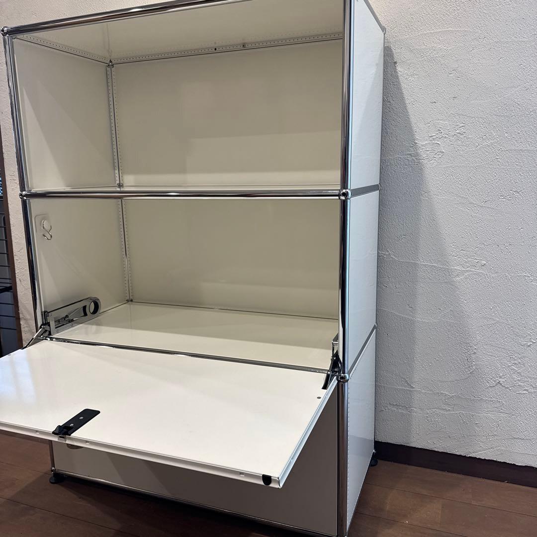 【flairmistさま専用】USM Haller キャビネット ホワイト 3段