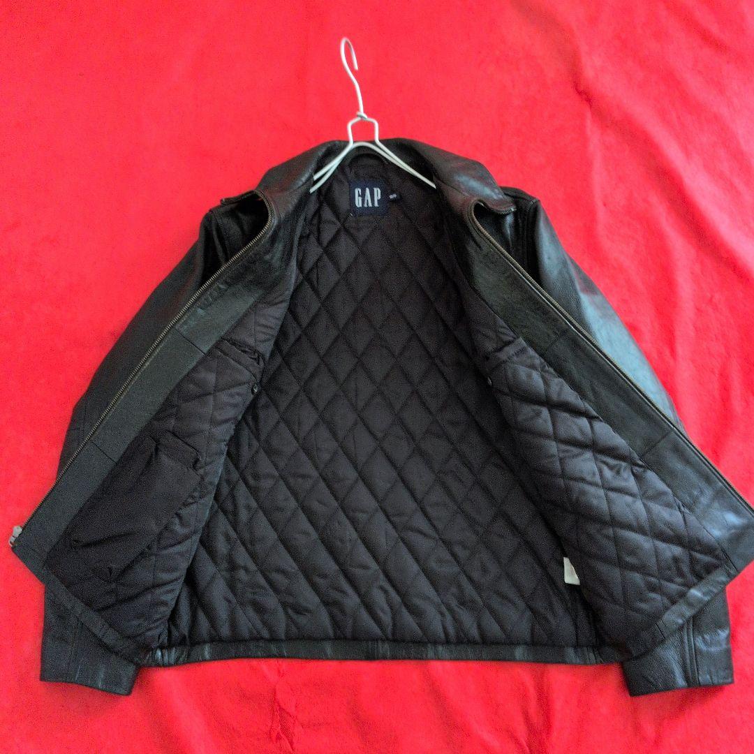 【希少】OLD GAP オールドギャップ　レザージャケット／XS（М相当）