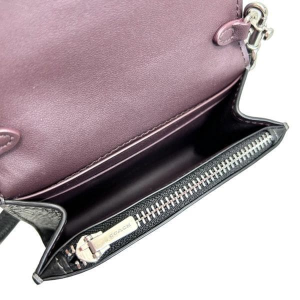 COACH コーチリファインド ペブルドレザー ミニ エンベロープ ウォレット