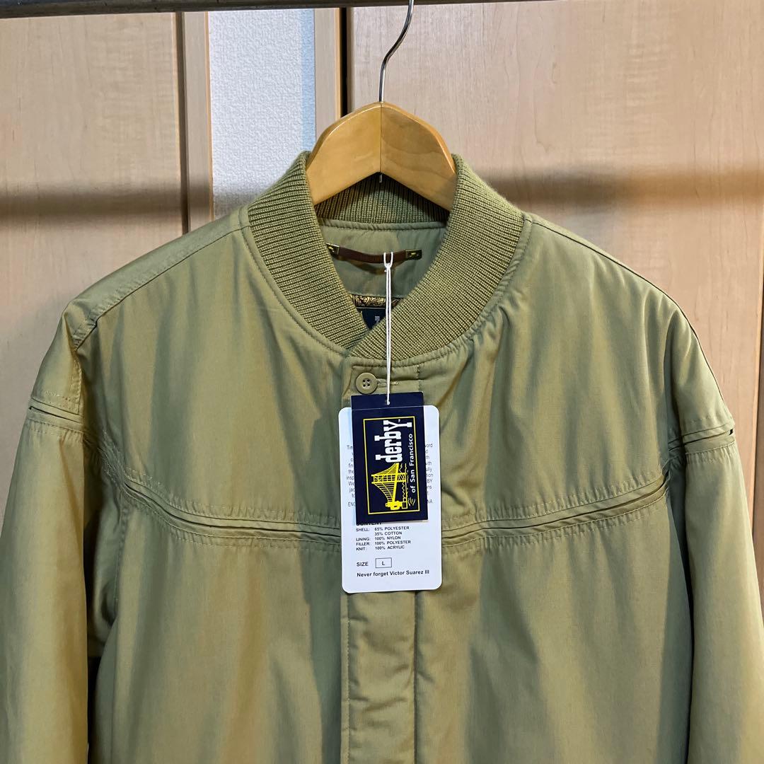 サイズL ダービーオブサンフランシスコ ダービージャケット ステッカー付き