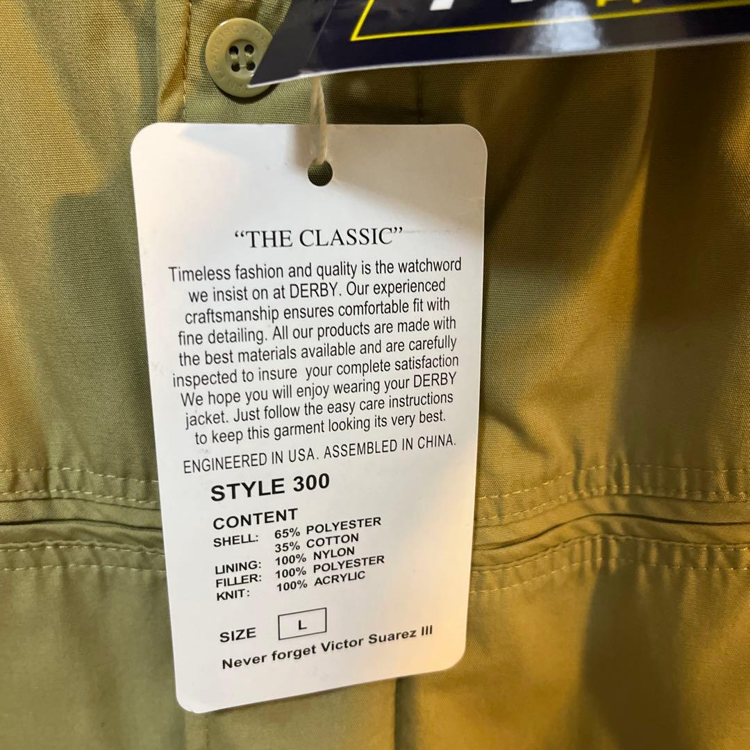 サイズL ダービーオブサンフランシスコ ダービージャケット ステッカー付き