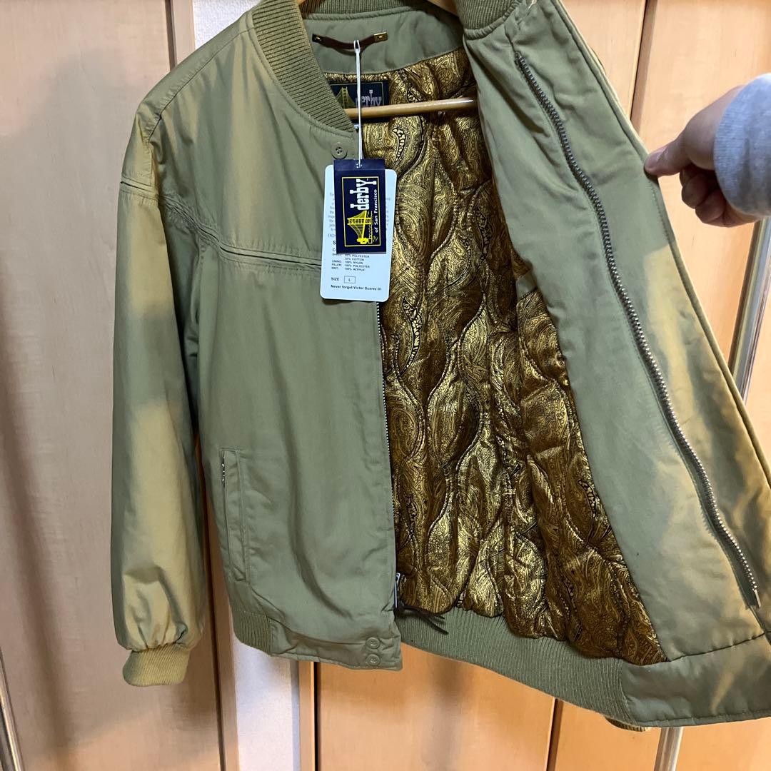 サイズL ダービーオブサンフランシスコ ダービージャケット ステッカー付き